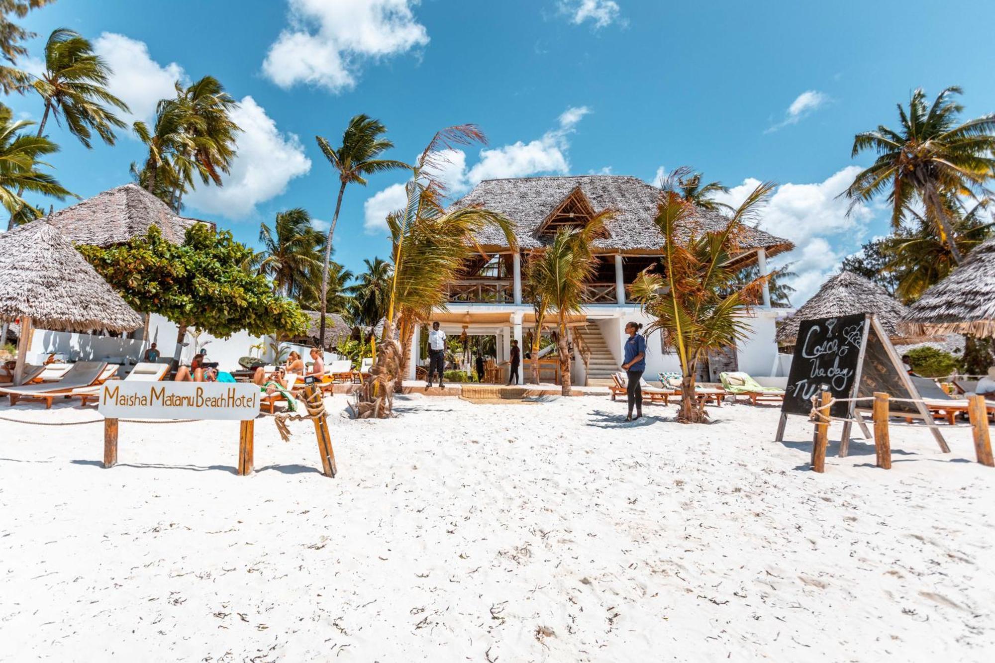 Maisha Matamu Beach Hotel Paje Eksteriør bilde