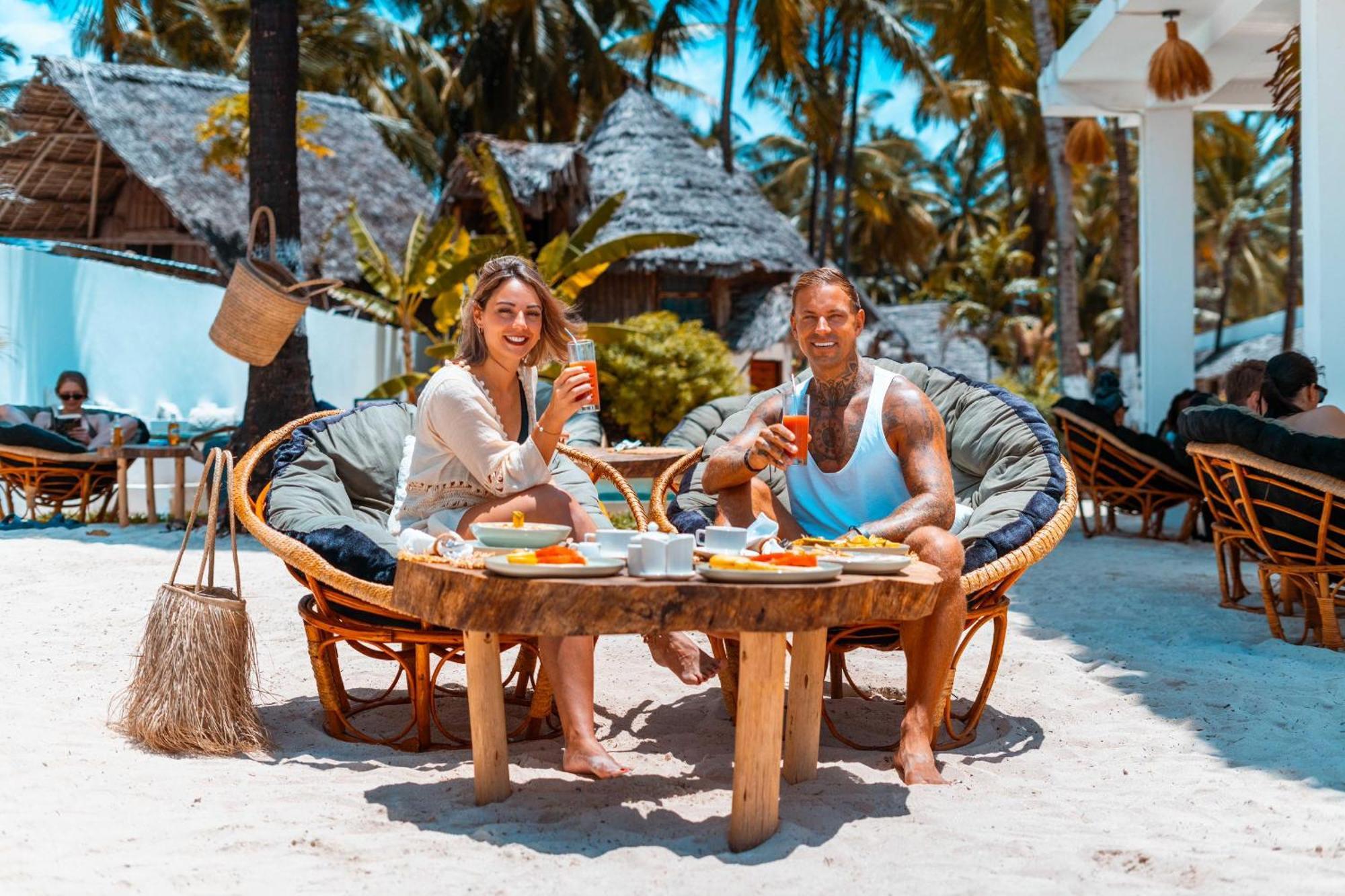 Maisha Matamu Beach Hotel Paje Eksteriør bilde
